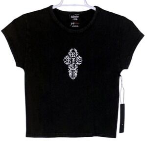 Civil‎ Regime Concrete Sin Energy Baby Tee Vintage Black XLarge